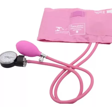 ESFIGMO NYLON VELCRO ADULTO ROSA PREMIUM