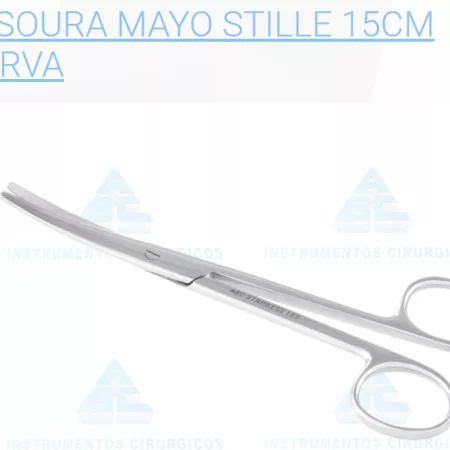 TESOURA MAYO STILLE 15M CURVA - ABC 327