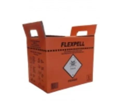 COLETOR PERF. 13 LTS LARANJA RES QUIMICO - FLEXPELL
