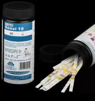 TIRA REAGENTES P/ URINA 10 PAR C/100 SENSITIVE CRALPLAST
