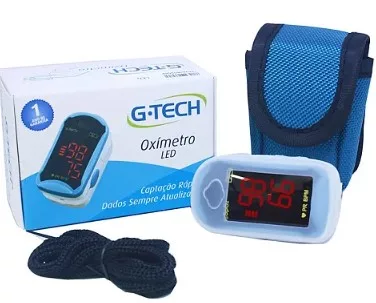 OXIMETRO DE PULSO DE DEDO LED - G-TECH