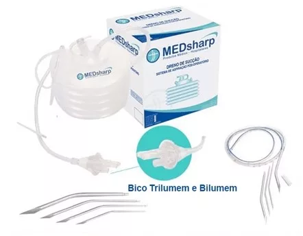 DRENO SUCCAO SIST. FECHADO 3,2 - MEDSHARP