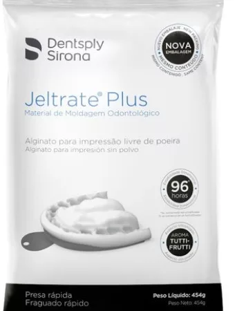 ALGINATO JELTRATE PLUS TIPO I - 454G PRETO DENTSPLY