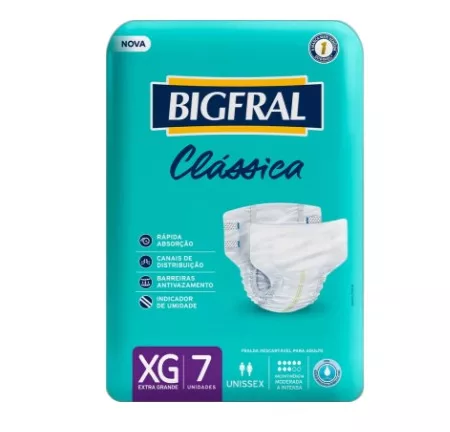FRALDA GER. TAM. EG C/07 - BIGFRAL CLASSICA