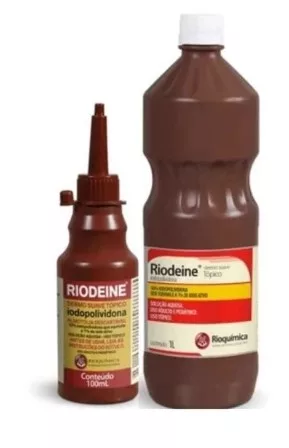 IODOPOLIVIDONA PVPI 10% TOPICO 1L RIODENE RIQUIMICA