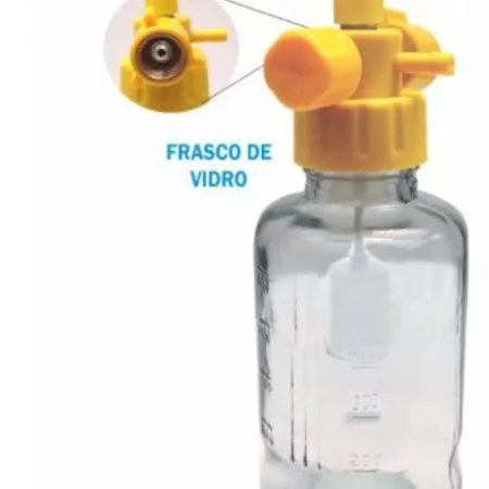 ASPIRADOR P/ REDE AR COMP. VIDRO 500ML HAOXI AS0451