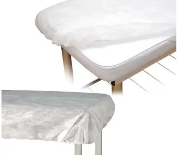 LENCOL TNT C/ELASTICO 200X90CM C/10 BRANCO LEVE MEDIX