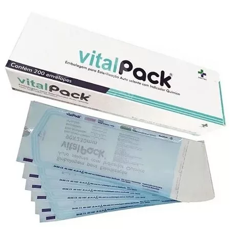 ENVELOPE AUTO SELANTE 150MM X 250MM C/200 VITALPACK