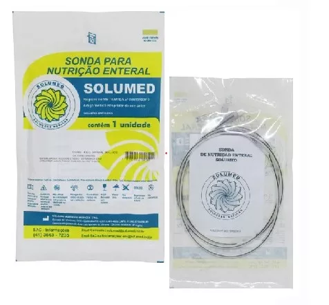 SONDA NUTRICAO ENTERAL 8FR 60CM- SOLUMED