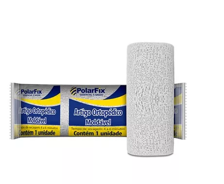 ATADURA GESSADA 10CMX3MT - POLARFIX