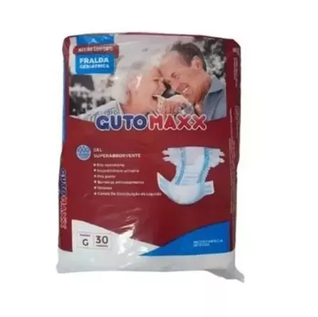 FRALDA GER. TAM. G C/30 - GUTO MAXX