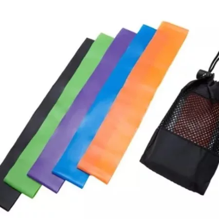 FAIXA ELASTICA C/05 MINI BAND FISIO SUPERMEDY