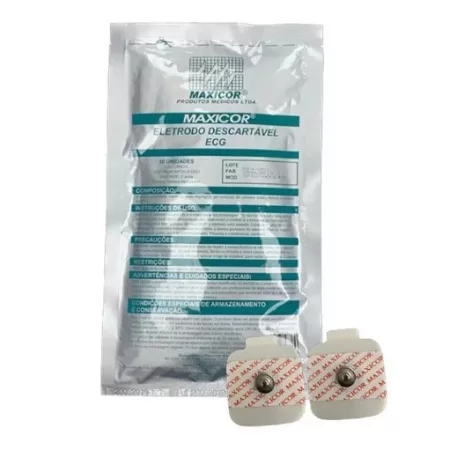 ELETRODO DESC. ECG ADULTO C/50 - MAXICOR