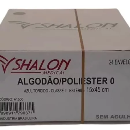 FIO ALGODAO 0-0 S/AG. 15X45CM SHALON A1500