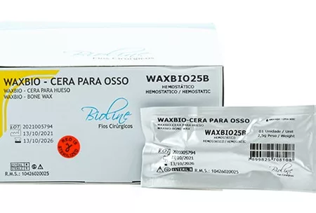 CERA PARA OSSO 2,5G EST. C/12 BIOLINE WAXBIO25B