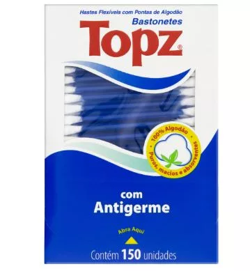COTONETE HASTES FLEX 150UN - TOPZ ST