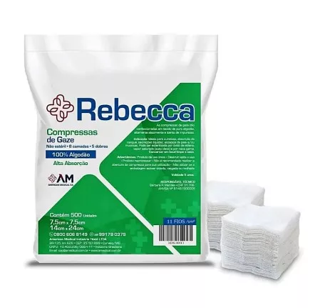 COMPRESSA GAZE N/EST. 7,5 11F C/500 REBEKA AMED R17