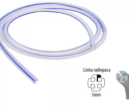 DRENO TORACICO PVC 30 FR C/ CONECTOR - MED SHARP