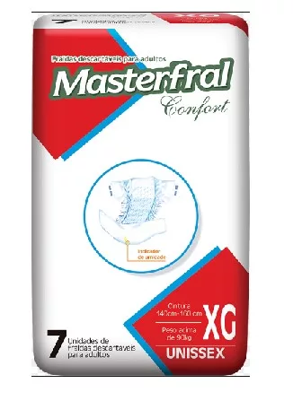 FRALDA GER. TAM. XG C/07 - MASTERFRAL CONFORT