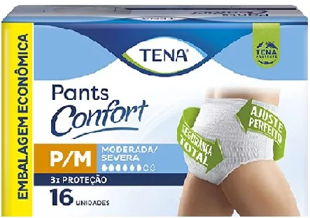 FRALDA GER. TAM. P/M C/16 - TENA PANTS