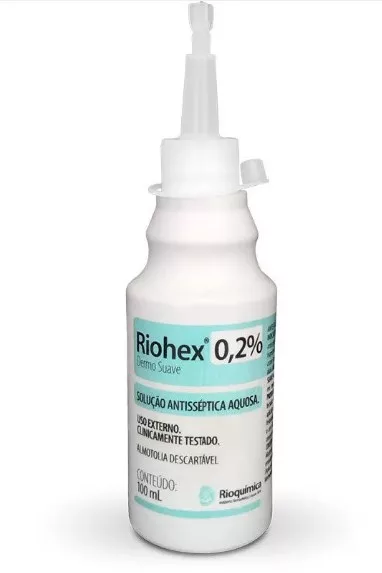CLOREXIDINA 0,2% AQUOSA 100ML RIOHEX - RIOQUIMICA