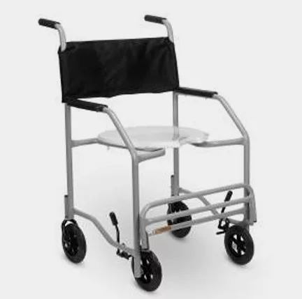 CADEIRA DE BANHO 201 SEMI OBESO PRETA (100 KG) CDS