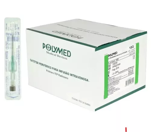 CATETER VENOSO PERIF. 18G - POLYMED