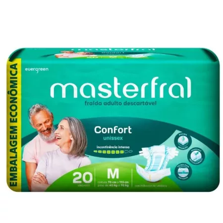 FRALDA GER. TAM. M C/20 - MASTERFRAL CONFORT