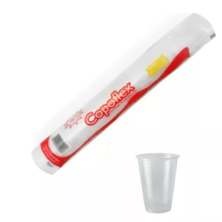 COPO DESC. 200ML POLIESTIRENO C/100 COPOFLEX