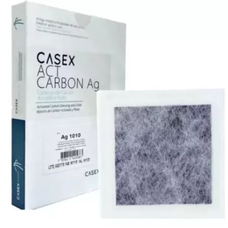 CURATIVO CARVAO ATIVADO E PRATA 10,5X10,5 CASEX AG1010