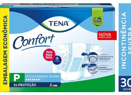 FRALDA GER. TAM. P C/30 TENA CONFORT