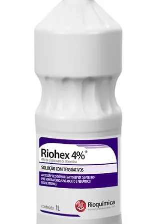 CLOREXIDINA 4% DEGERMANTE 1L RIOHEX RIOQUIMICA