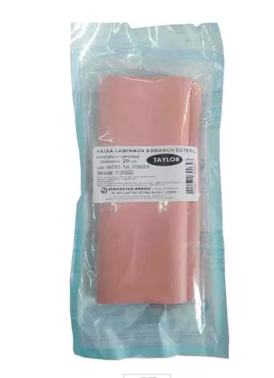 FAIXA DE ESMARCH ESTERIL 20CM X 2M - TAYLOR