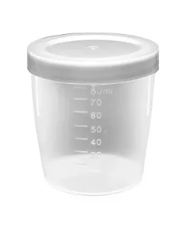 COLETOR 80ML S/PA N ESTERIL TAMPA BRANCA - CRAL