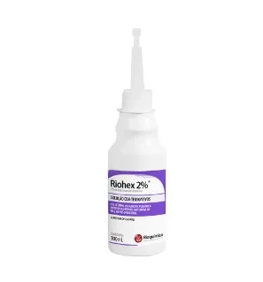 CLOREXIDINA 2% DEGERMANTE 100ML RIOHEX RIOQUIMICA