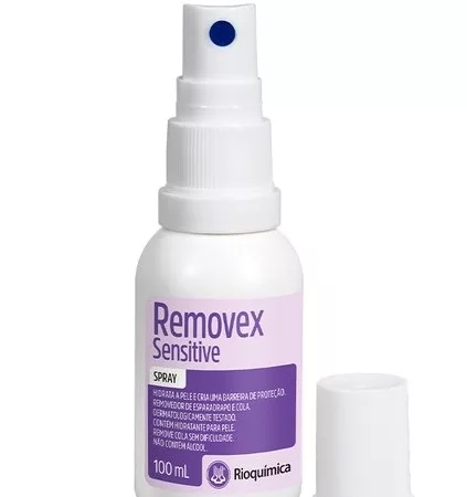 REMOVEDOR DE CURATIVO SPRAY 100ML REMOVEX SENSITIVE - RIOQUIMICA