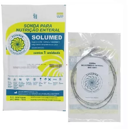 SONDA NUTRICAO ENTERAL 6FR 60CM SOLUMED