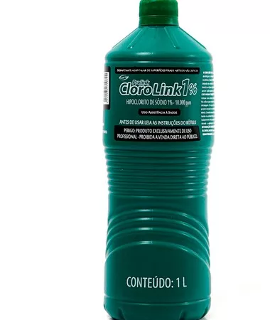 HIPOCLORITO 1% 1.000ML CLORO LINK PROLINK