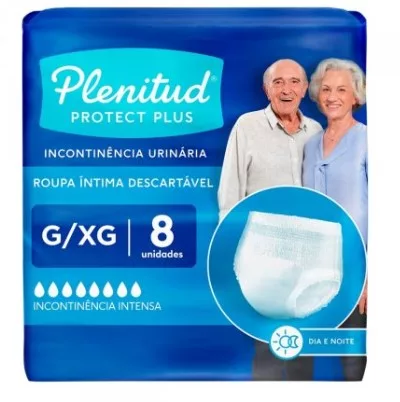 FRALDA GER. TAM. G/XG PLUS C/08 - PLENITUD