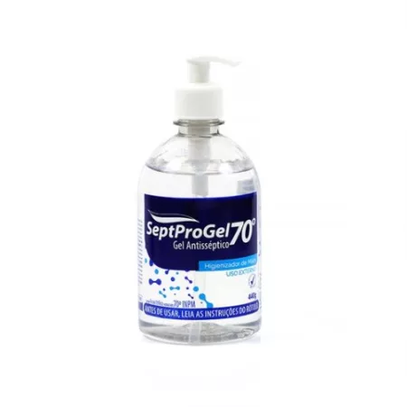 ALCOOL GEL 70% 440G ANTISSEP FLIP TOP SEPTPRO PROLINK