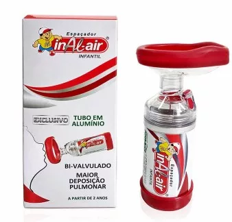 ESPACADOR BIVALV ALUM INFANTIL INAL AIR