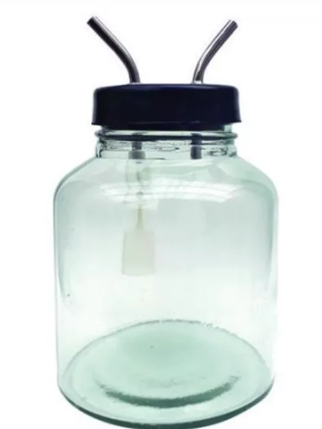 FRASCO VIDRO 5L P/ ASP C/TAMPA HAOXI