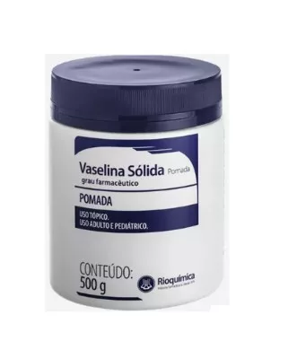 VASELINA SOLIDA 500 G - RIOQUIMICA