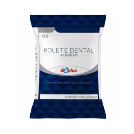 ALGODAO ROLO DENTAL C/100 - SSPLUS ST