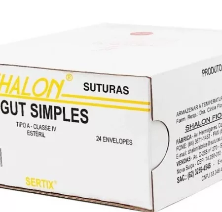 CATGUT SIMP 4-0 1/2 C/AG.3,0 CL - SHALON