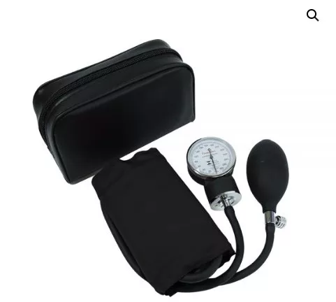 ESFIGMO NYLON VELCRO ADULTO PRETO PREMIUM