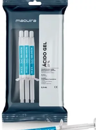 ACIDO FOSFORICO 37% GEL 2,5ML C/ 3 - MAQUIRA