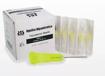 AGULHA HIPOD. 13 X 30 (30G 1/2) C/100 - WILTEX ST