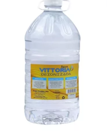 AGUA DEIONIZADA GALÃO 5 L - VITTORIA