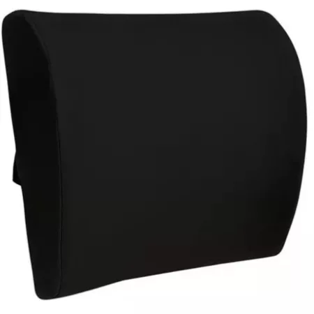 ALMOFADA ANATÔMICA LOMBAR VISCO PRETA PERFETTO